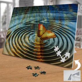 75011 Su Dalgası ve Güzel Kelebek 240 Parça Puzzle Yapboz