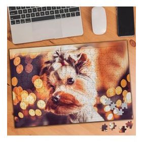 75013 Terrier Cinsi Sevimli Köpek 240 Parça Puzzle Yapboz