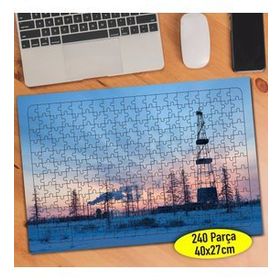 75064030 Petrol Kuyusu Sondaj 240 Parça Puzzle Yapboz