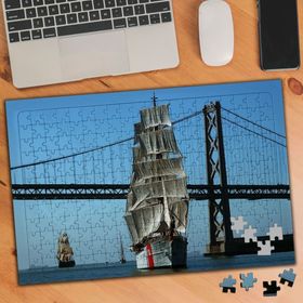 75102 Demir Köprü Büyük Yelkenli Gemi 240 Parça Puzzle Yapboz