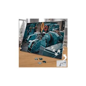 75106 Gemi Metal Güç Aletleri Halatlar 240 Parça Puzzle Yapboz