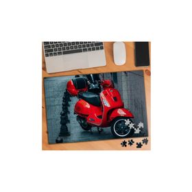 75107 Göz Kamaştırıcı Kırmızı Motorsiklet 240 Parça Puzzle Yapboz