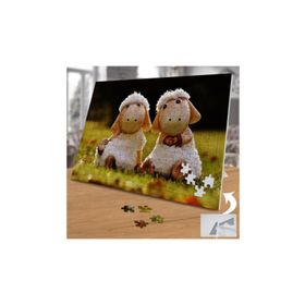 75109 İki Sevimli Kuzucuklar 240 Parça Puzzle Yapboz