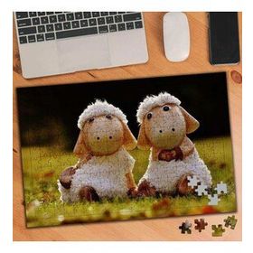 75109 İki Sevimli Kuzucuklar 240 Parça Puzzle Yapboz