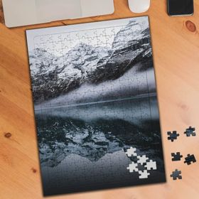 75112 Karlı Dağın Suya Yansıması 240 Parça Puzzle Yapboz