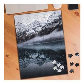 75112 Karlı Dağın Suya Yansıması 240 Parça Puzzle Yapboz
