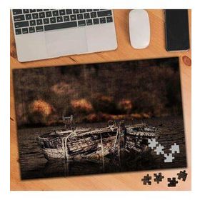 75115 Kıyıda EskiTahta Sandal 240 Parça Puzzle Yapboz