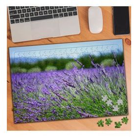 75119 Mor Lavanta Bahçesi Peyzaj 240 Parça Puzzle Yapboz