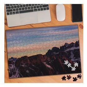 75124 Sarp Kayalıklar Doğa Manzarası 240 Parça Puzzle Yapboz