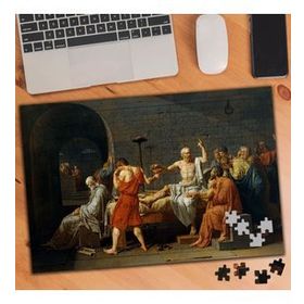 75126 Sokratesin Ölümü Sanat Eseri 240 Parça Puzzle Yapboz