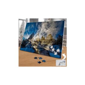 75133 Karlı Ağaçlar ve Kış Güneşi 240 Parça Puzzle Yapboz