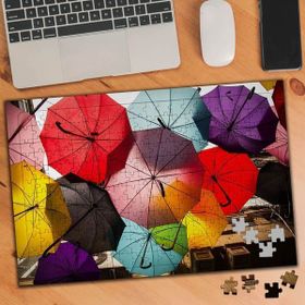 75148 Havada Asılı Rengarenk Şemsiyeler 240 Parça Puzzle Yapboz