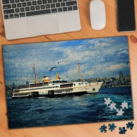 75153 Mavi Deniz Üstünde Martı ve Gemi 240 Parça Puzzle Yapboz