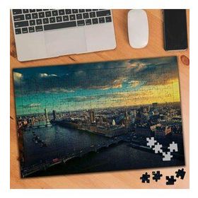 75160 Saat Kulesi Köprü Şehir Manzarası 240 Parça Puzzle Yapboz