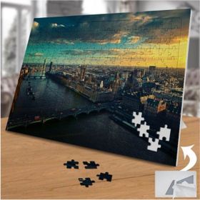 75160 Saat Kulesi Köprü Şehir Manzarası 240 Parça Puzzle Yapboz