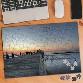 75161 Sahil İskelesindeki İnsanlar 240 Parça Puzzle Yapboz