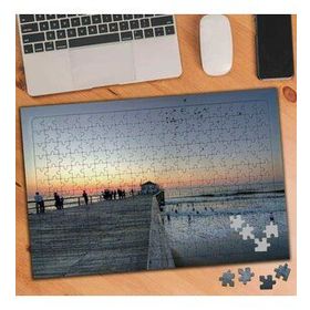 75161 Sahil İskelesindeki İnsanlar 240 Parça Puzzle Yapboz