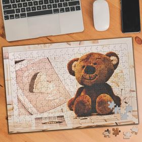 75165 Sevimli Gülümseyen Ayıcık 240 Parça Puzzle Yapboz