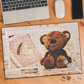 75165 Sevimli Gülümseyen Ayıcık 240 Parça Puzzle Yapboz