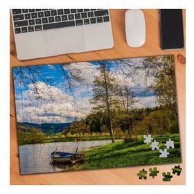 75220 Göl Kenarında Muazzam Manzara 240 Parça Puzzle Yapboz