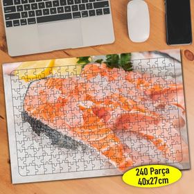 752554 Somon Balığı Sunum Tabağı 240 Parça Puzzle Yapboz