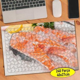 752554 Somon Balığı Sunum Tabağı 240 Parça Puzzle Yapboz