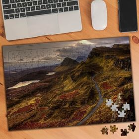 75261 Dağ Yolunda Uzayan Yol 240 Parça Puzzle Yapboz