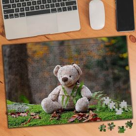 75263 Yapraklar Arasında Sevimli Ayıcık 240 Parça Puzzle Yapboz