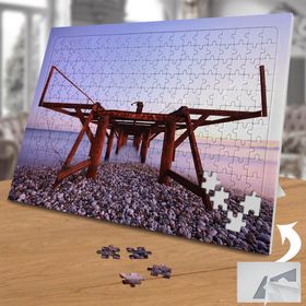 75264 Demir İskele ve Çakıl Taşları 240 Parça Puzzle Yapboz