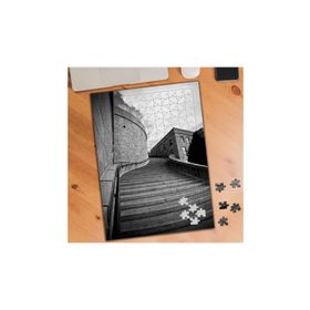 75270 Gri Uzun Merdivenler Mimari 240 Parça Puzzle Yapboz