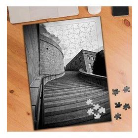 75270 Gri Uzun Merdivenler Mimari 240 Parça Puzzle Yapboz
