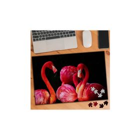 75283 Renkli Tüylü Flamingo Kuşları 240 Parça Puzzle Yapboz