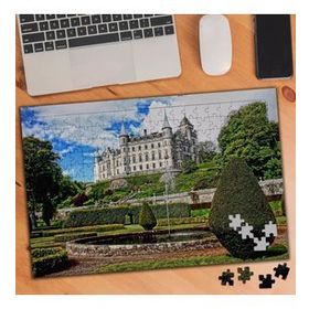 75287 Şato Ev Peyzaj Bahçesi 240 Parça Puzzle Yapboz