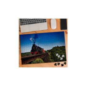 75338 Açık Havada Tren Yolculuğu 240 Parça Puzzle Yapboz