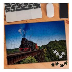 75338 Açık Havada Tren Yolculuğu 240 Parça Puzzle Yapboz