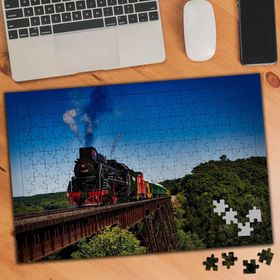 75338 Açık Havada Tren Yolculuğu 240 Parça Puzzle Yapboz
