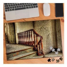 75340 Eski Virane Evin Ahşap Merdivenler 240 Parça Puzzle Yapboz