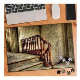 75340 Eski Virane Evin Ahşap Merdivenler 240 Parça Puzzle Yapboz