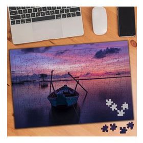 75343 Denizde Terk Edilmiş Sandal 240 Parça Puzzle Yapboz