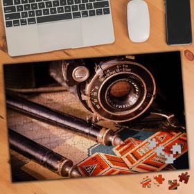 75344 Fotoğraf Makinesinin Yakın Çekim 240 Parça Puzzle Yapboz