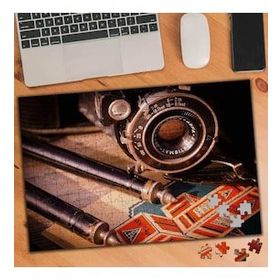 75344 Fotoğraf Makinesinin Yakın Çekim 240 Parça Puzzle Yapboz