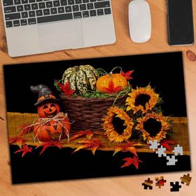 75345 Gülen Bal Kabağı Ay Çiçeği 240 Parça Puzzle Yapboz