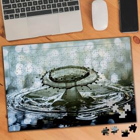 75373 Su Damlası Daire Halkaları 240 Parça Puzzle Yapboz