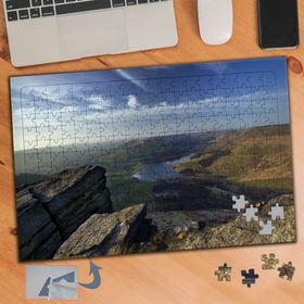 754 Uçurumdan Manzara 240 Parça Puzzle Yapboz Tablo