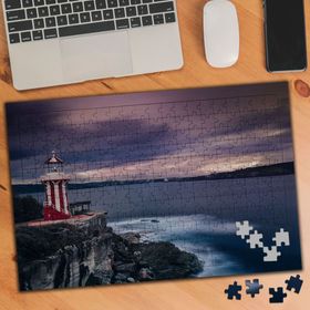 75424 Manzaralı Deniz Kenarı ve Fener 240 Parça Puzzle Yapboz