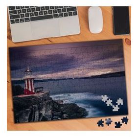 75424 Manzaralı Deniz Kenarı ve Fener 240 Parça Puzzle Yapboz