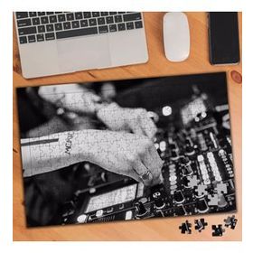 75434 Dj Turntable Mixer Dijital Makine 240 Parça Puzzle Yapboz