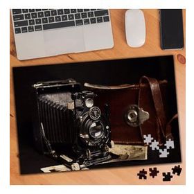 75436 Nostalji Fotoğraf Makinesi Resmi 240 Parça Puzzle Yapboz