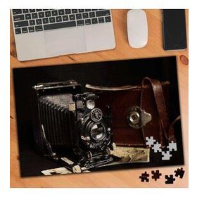 75436 Nostalji Fotoğraf Makinesi Resmi 240 Parça Puzzle Yapboz