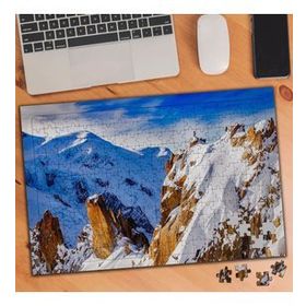 75452 Karlı Büyük Dağ Manzarası 240 Parça Puzzle Yapboz